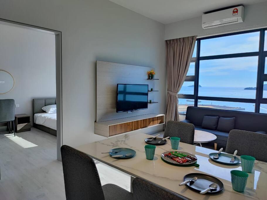 Lovely Seaview Condo Tii @ Jesselton Quay Kota Kinabalu Exterior photo